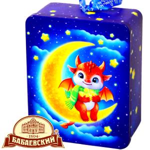 Детский подарок на Новый Год в картонной упаковке весом 400 грамм по цене 812 руб в Саратове