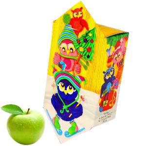 Детский подарок на Новый Год в картонной упаковке весом 550 грамм по цене 432 руб в Саратове