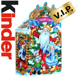 Сладкий подарок на Новый Год в картонной упаковке весом 1500 грамм по цене 1584 руб в Саратове