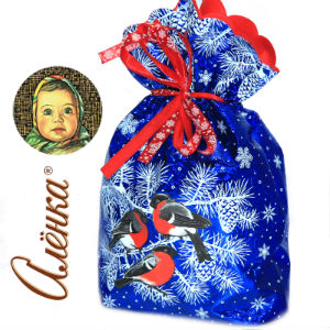 Детский подарок на Новый Год в мешочке весом 750 грамм по цене 703 руб в Саратове