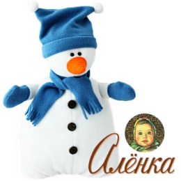 Детский новогодний подарок в мягкой игрушке весом 750 грамм по цене 839 руб в Саратове